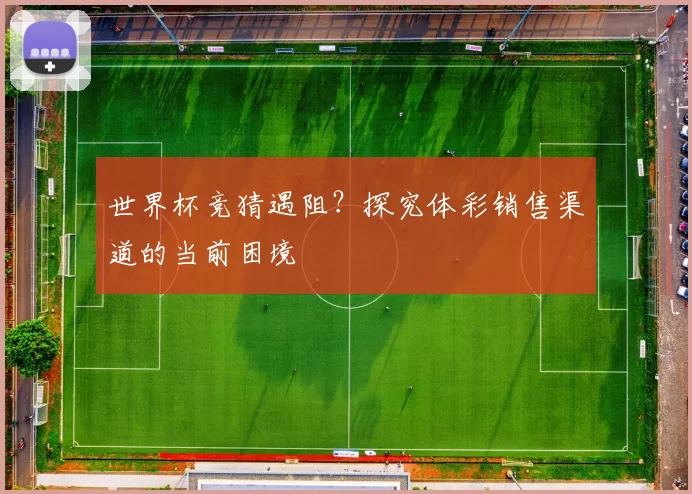 世界杯竞猜遇阻？探究体彩销售渠道的当前困境